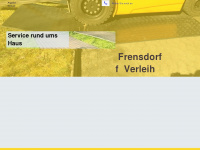 frensdorff.de Webseite Vorschau