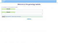 fingerhut-genealogie.de Webseite Vorschau