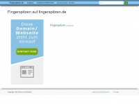 fingerspitzen.de Webseite Vorschau