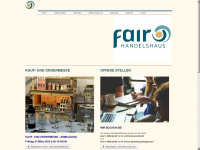 faire-geschenke.de Webseite Vorschau