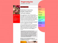 fingerzeig.biz Webseite Vorschau