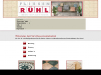 fliesen-ruehl.de Webseite Vorschau