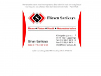 fliesen-sarikaya.de Webseite Vorschau