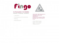 fingo-werbeagentur.de Webseite Vorschau