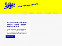 fliesen-sondermann.de Webseite Vorschau