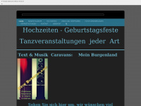 musik-caravans.at Webseite Vorschau