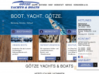 yachts-boats.de Webseite Vorschau