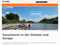 trango.ch Webseite Vorschau
