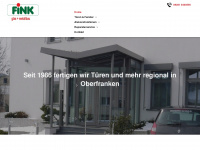 fink-metallbau.de Webseite Vorschau