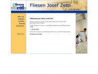 fliesen-zettl.de Webseite Vorschau