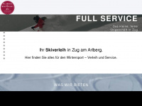 fullservice-zug.com Webseite Vorschau