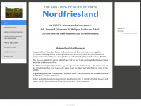 ferienwohnung-nordfriesland.net Webseite Vorschau