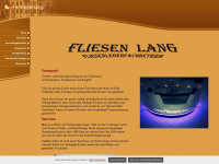 fliesenlang.com Webseite Vorschau