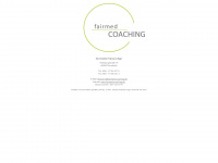 fairmed-coaching.de Webseite Vorschau