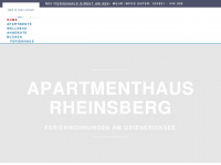 ferienwohnung-rheinsberg.de Webseite Vorschau