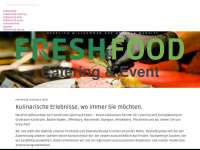 freshfood-catering.de Webseite Vorschau