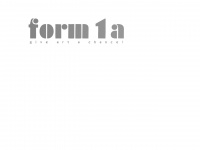 form1a.de Webseite Vorschau