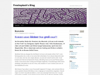 freshsplash.wordpress.com Webseite Vorschau