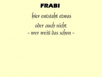 frabi-brv.de Webseite Vorschau