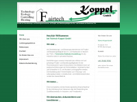 fairtech-koppel.de Webseite Vorschau