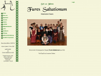 fures-saltationum.de Webseite Vorschau