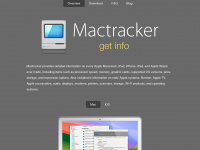 mactracker.ca Webseite Vorschau