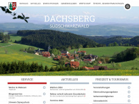 gemeinde-dachsberg.de Webseite Vorschau