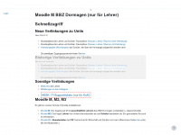 bbz-dormagen-moodle.de Webseite Vorschau
