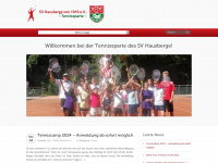 tennis-svh.de Webseite Vorschau