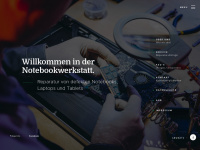 notebookwerkstatt.com Webseite Vorschau