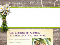 campingbreitenbach.de Webseite Vorschau