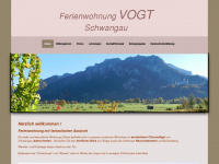 ferienwohnung-vogt-schwangau.de Webseite Vorschau
