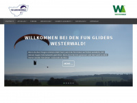 fun-gliders-westerwald.de Webseite Vorschau