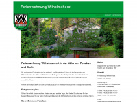 ferienwohnung-wilhelmshorst.de Webseite Vorschau