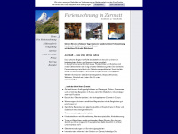 ferienwohnung-zermatt.com Webseite Vorschau