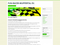 fun-racer-wuppertal.de Webseite Vorschau