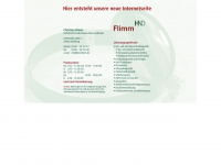 flimm-hno.de Webseite Vorschau