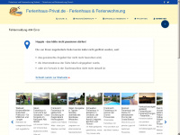 ferienwohnungen-auf-sylt.com Webseite Vorschau