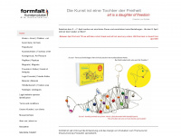 formfalt.com Webseite Vorschau