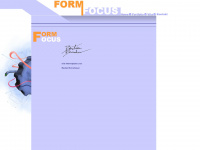 formfocus.de Webseite Vorschau