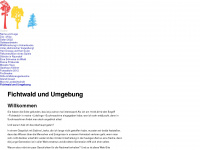 fichtwald.de Webseite Vorschau