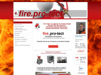 fire-pro-tect.de Webseite Vorschau
