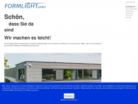 formlight.de Webseite Vorschau