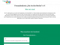 freundeskreis-arche.de Webseite Vorschau