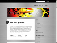 fireball-volley.de Webseite Vorschau