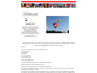 fireballoon.com Webseite Vorschau