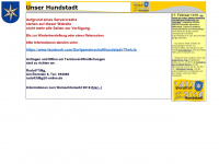 hundstadt.eu Webseite Vorschau