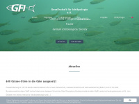 ichthyologie.de Webseite Vorschau