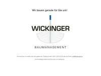 wickinger.de Webseite Vorschau