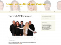 soundwave-band.de Webseite Vorschau